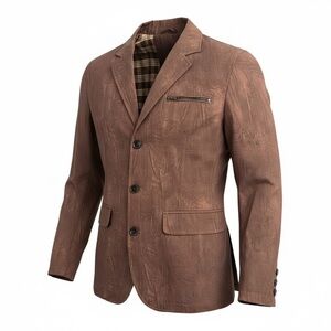 HOOD CREW Brown Lightweight Casual Blazer / Sports Coat Men's Size XL NWT